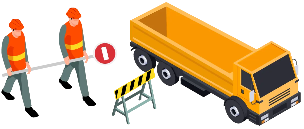 作業中のスタッフイラスト 1