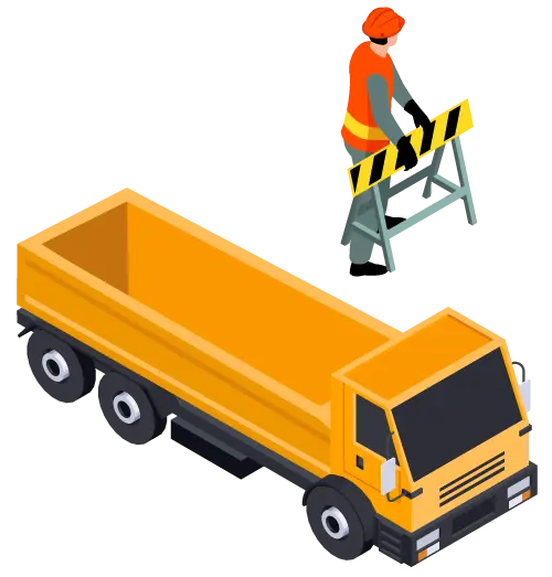 作業中のスタッフイラスト 1