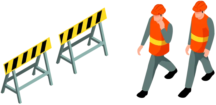 作業中のスタッフイラスト 10